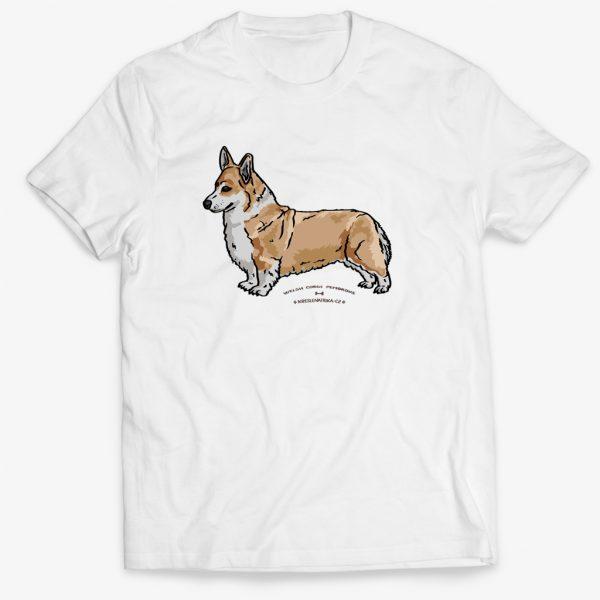 Welsh Corgi Pembroke - tričko s krátkým rukávem