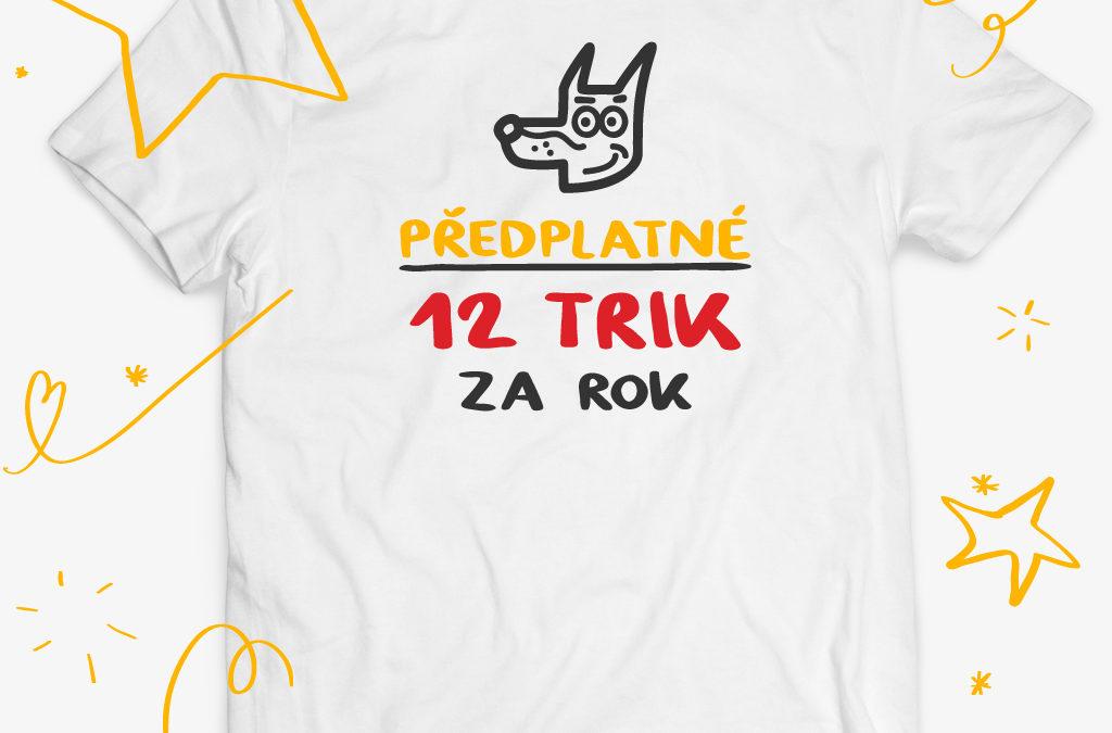 Předplatné originálních triček na rok