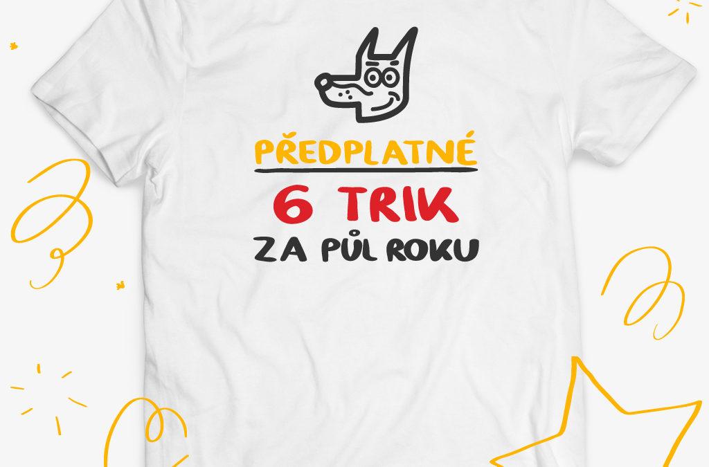Předplatné originálních triček na půl roku