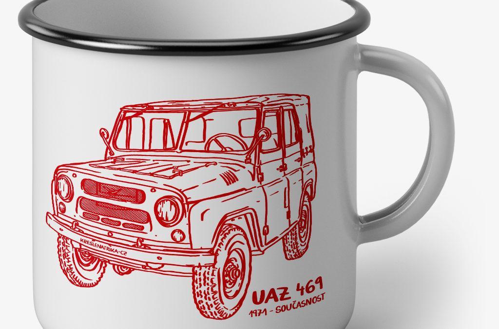 Plecháček je nerozbitný hrníček – UAZ 469