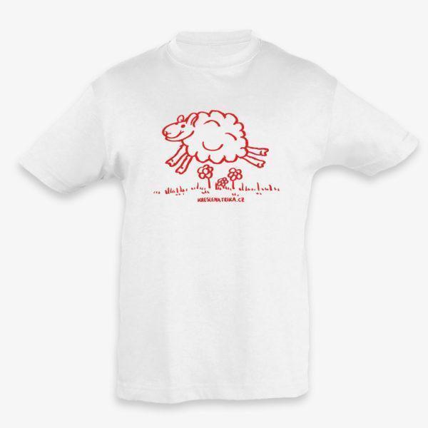 Dětské tričko: ovečka
