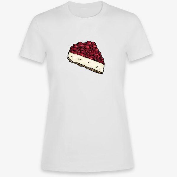 dámské tričko s dezertem Cheesecake