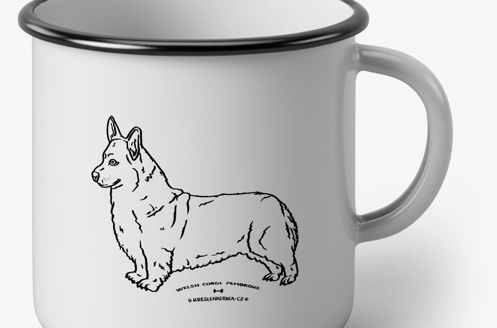 Plecháček s linkou Welsh Corgi Pembroke