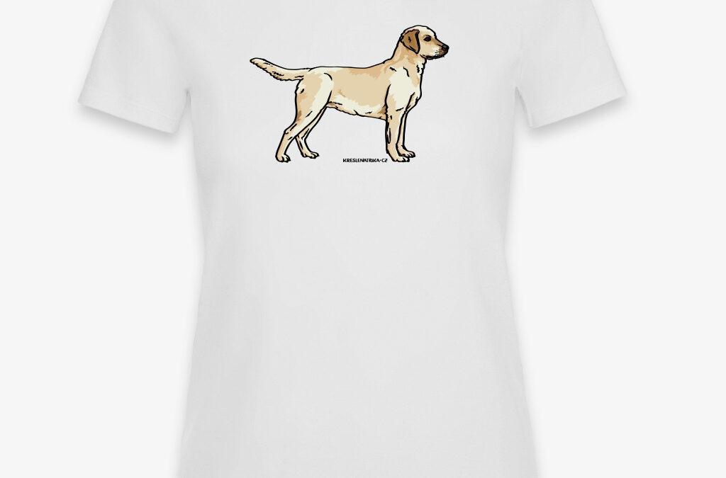 Dámské psí triko labrador