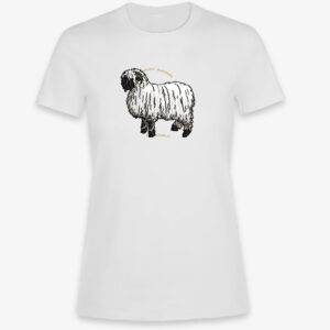 Dámské tričko walliserská černonosá ovce
