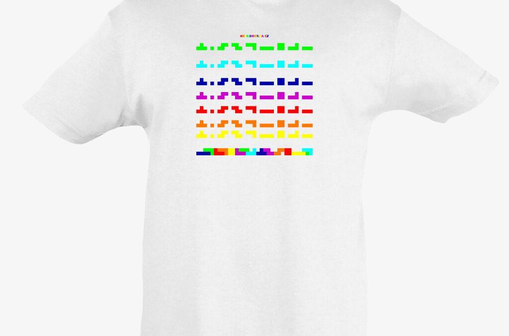Dětské tričko Tetris dílky