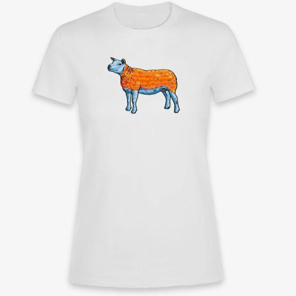 Covid dámské tričko - naočkovaná ovce