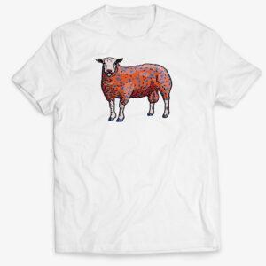 Tričko s bláznivou ovcí Charollais
