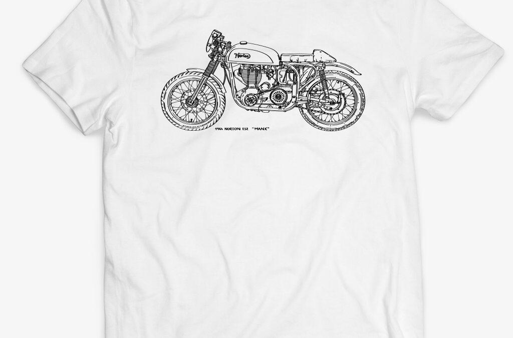 Závodní motorka Norton ES2 Manx