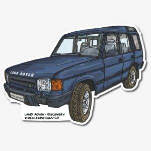 Neprůhledná samolepka Land Rover Discovery (1998)