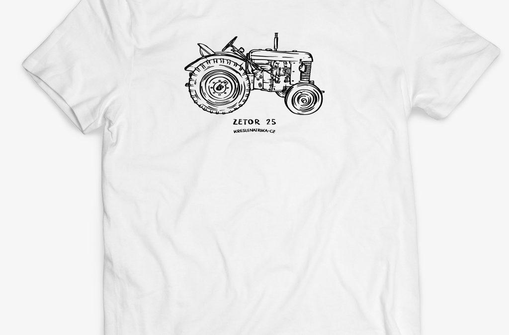Tričko traktor Zetor 25