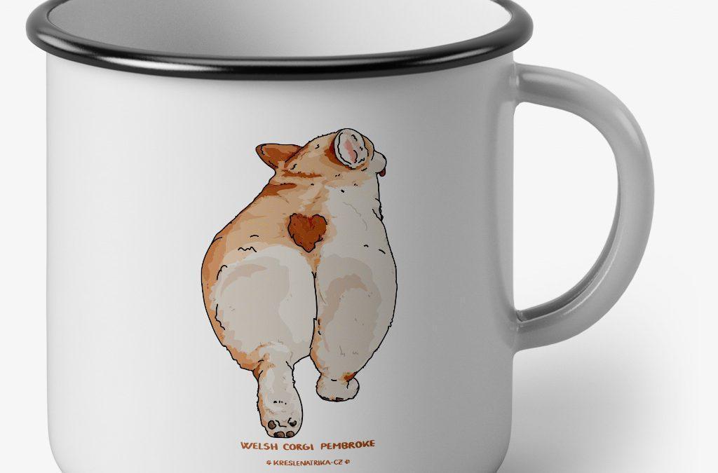 Sexy zadeček welsh corgi pembroke – plecháček