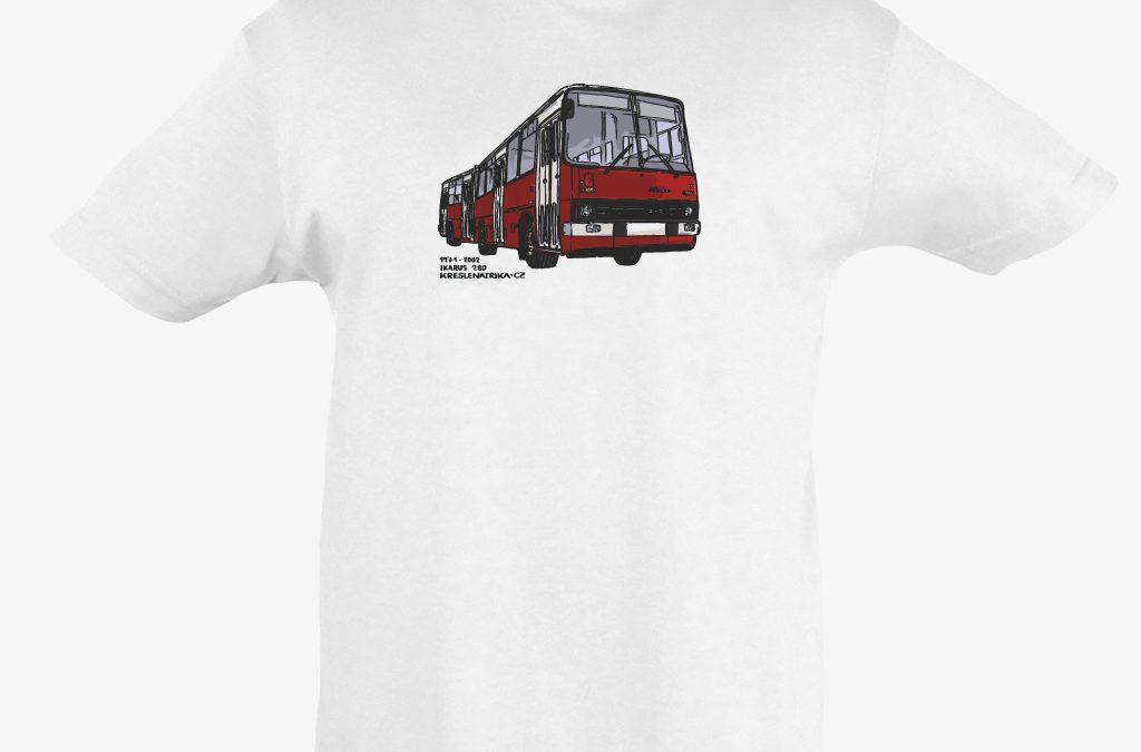 Kloubový autobus Ikarus 280 – dětské tričko