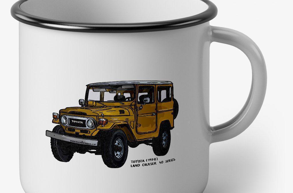 Plecháček s Toyota Land Cruiser 40 Series