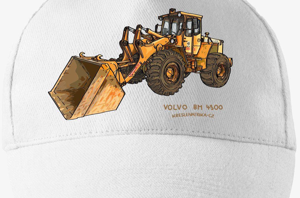 Kšiltovka bagr Volvo BM 4300
