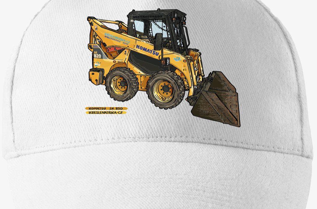 Kšiltovka Komatsu SK 820