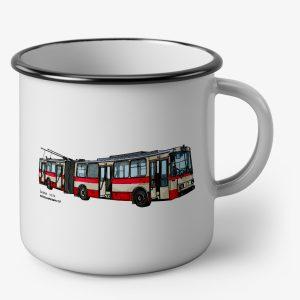 Plecháček trolejbus Škoda 15Tr