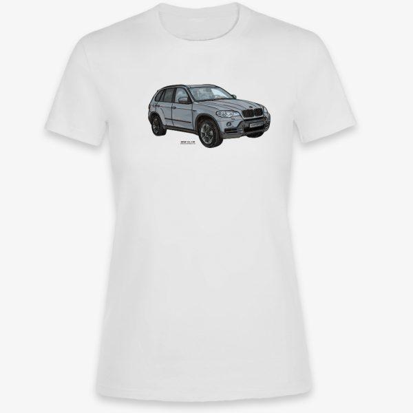 Bílé dámské tričko BMW X5 E70