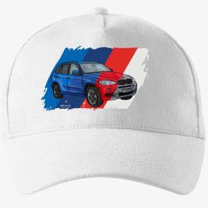 Bílá kšiltovka BMW X5 E70 M PAKET