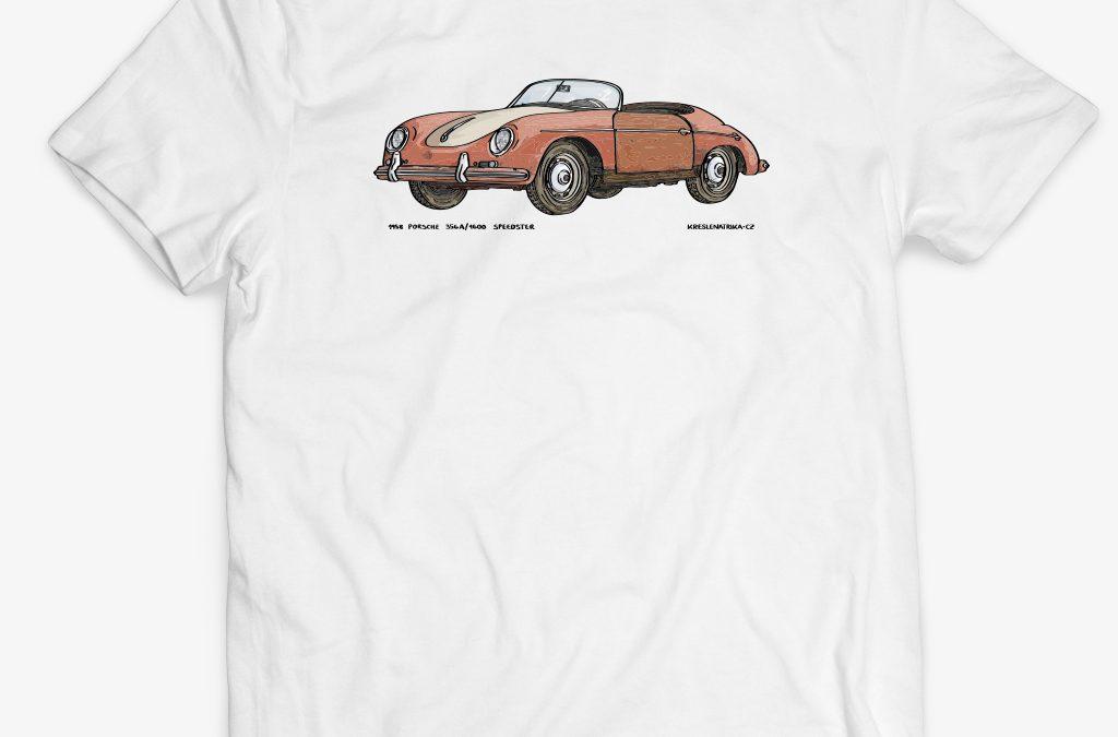Pánské tričko Porsche 356A/1600 Speedster 1958