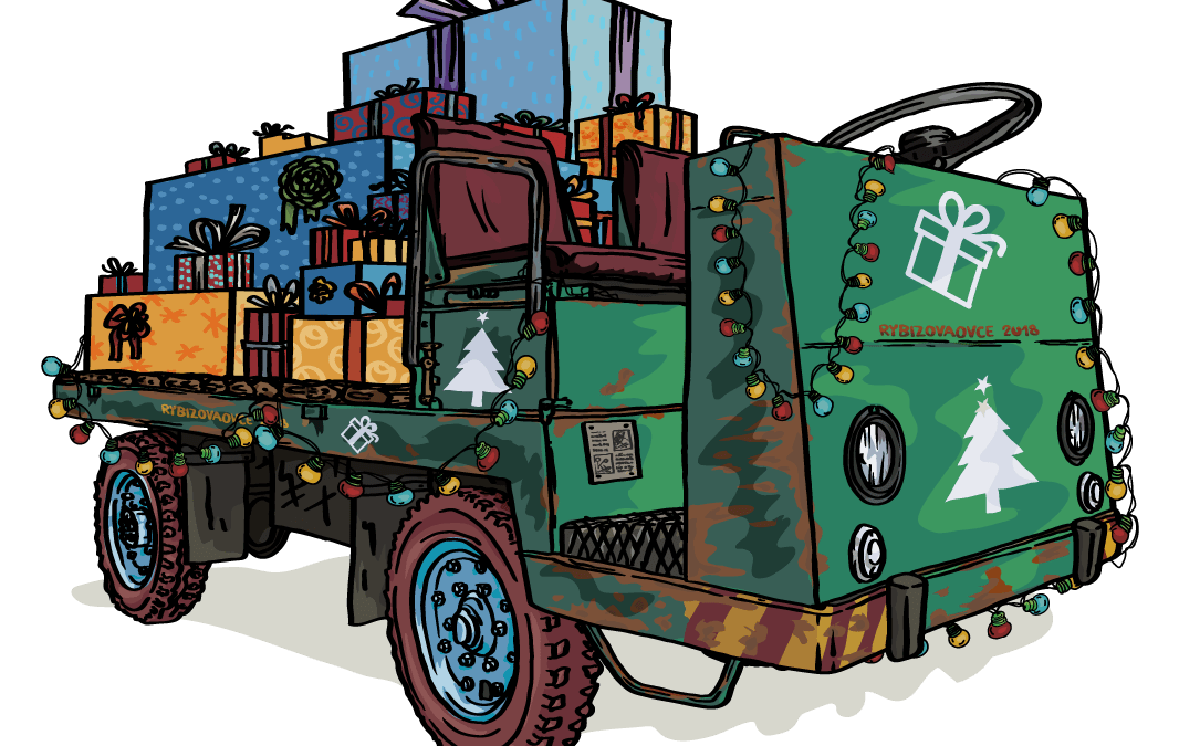 Vánoční ilustrace na zakázku balkancart