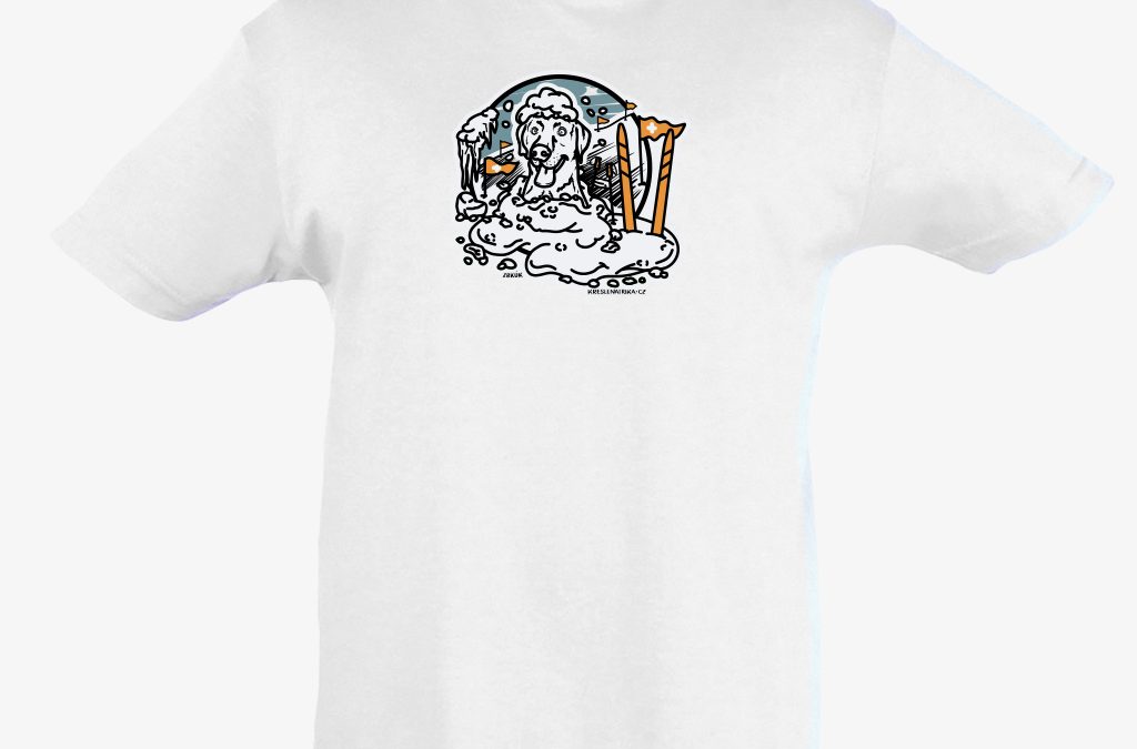 Dětské tričko labrador – vyhledávání v lavině