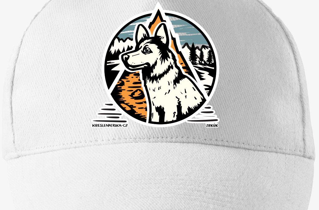 Kšiltovka záchranářský pes – vyhledávání v ploše