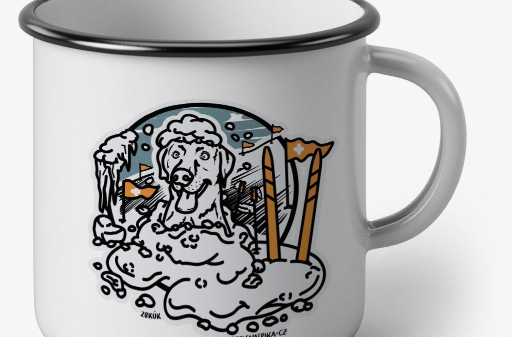 Plecháček labrador vyhledávání v lavině