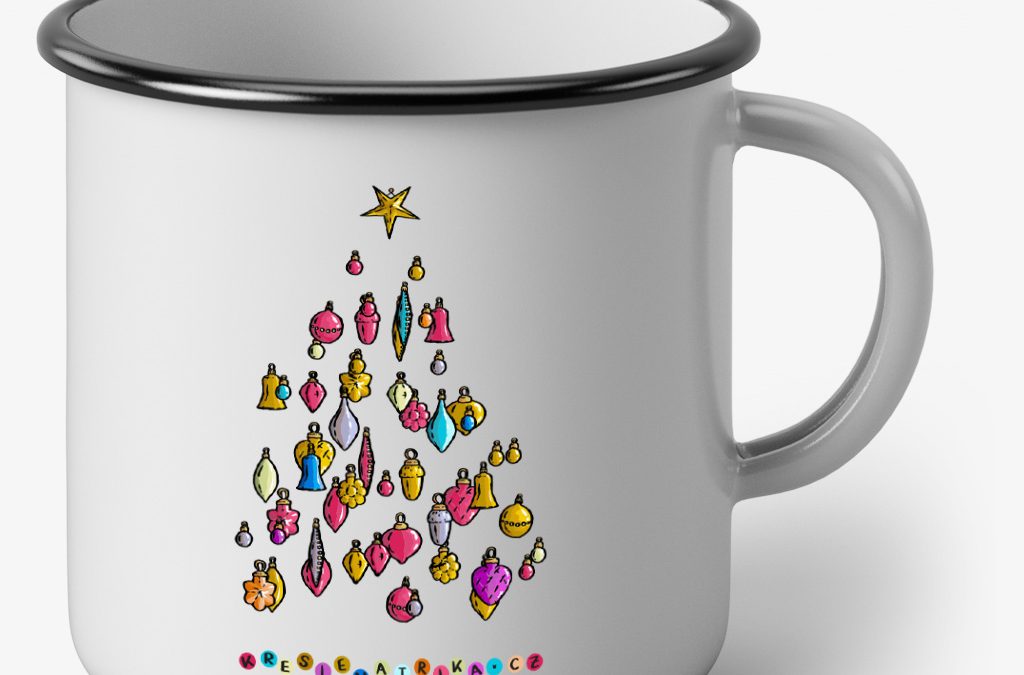 Vánoční plecháček – retro ozdoby